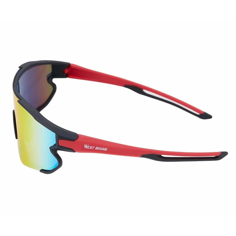 Outdoor Sport Sonnenbrille Herren Damen – Polarisierte Sportbrille für Laufen, Radfahren, Angeln, UV-Schutz, beschlagfrei, leicht