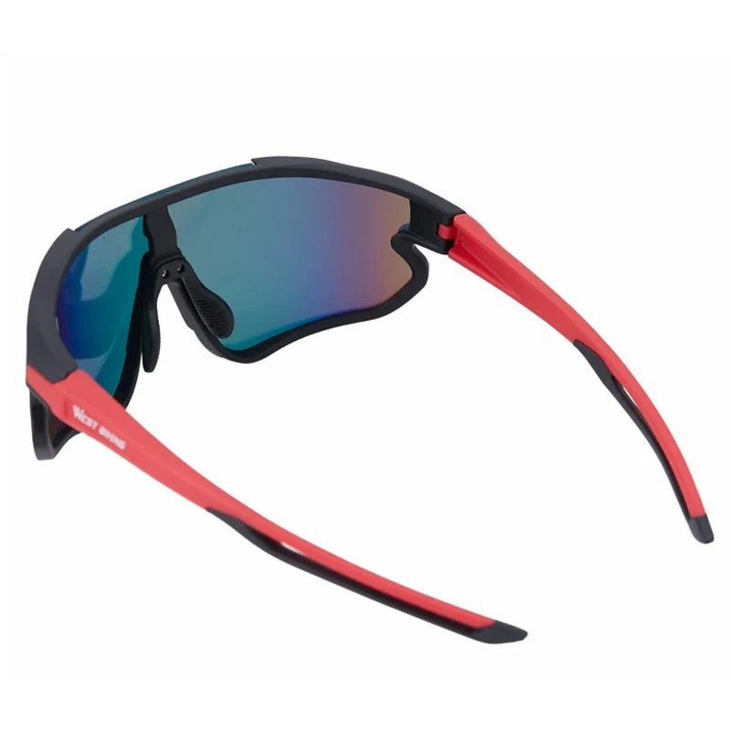 Outdoor Sport Sonnenbrille Herren Damen – Polarisierte Sportbrille für Laufen, Radfahren, Angeln, UV-Schutz, beschlagfrei, leicht