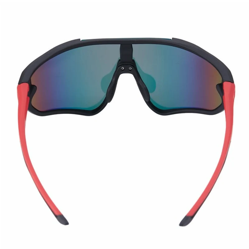 Outdoor Sport Sonnenbrille Herren Damen – Polarisierte Sportbrille für Laufen, Radfahren, Angeln, UV-Schutz, beschlagfrei, leicht