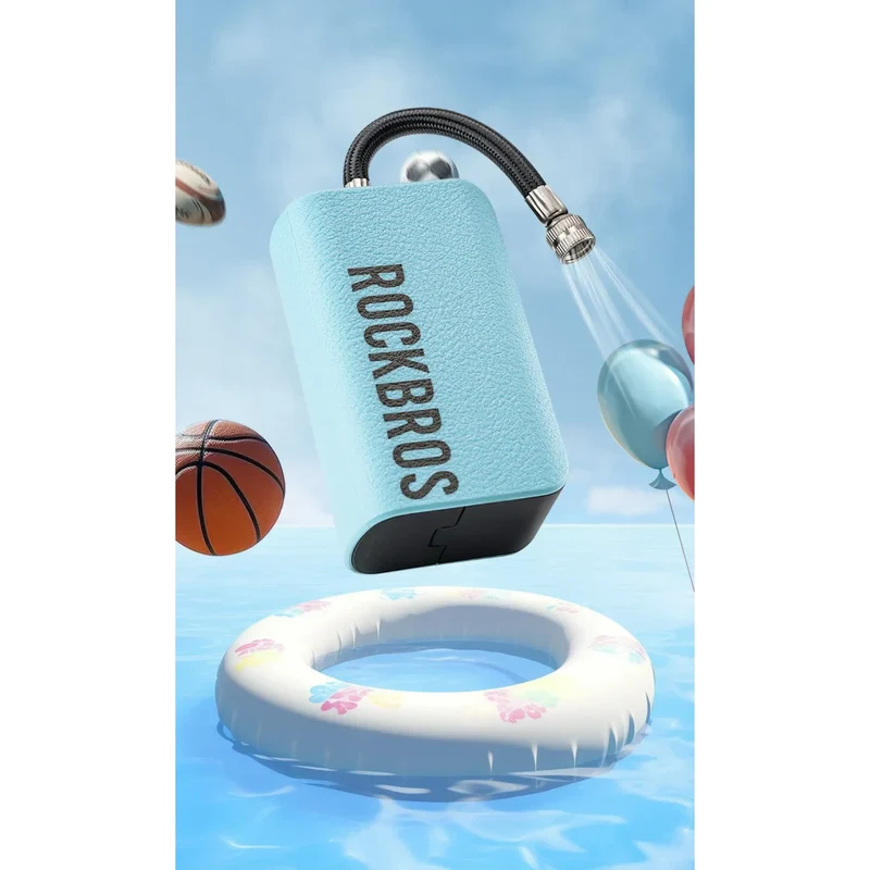 Elektrische Ballpumpe mit LED-Anzeige – Tragbare USB-C Luftpumpe für Fußball, Basketball & mehr (20 PSI, Digital, kabellos)