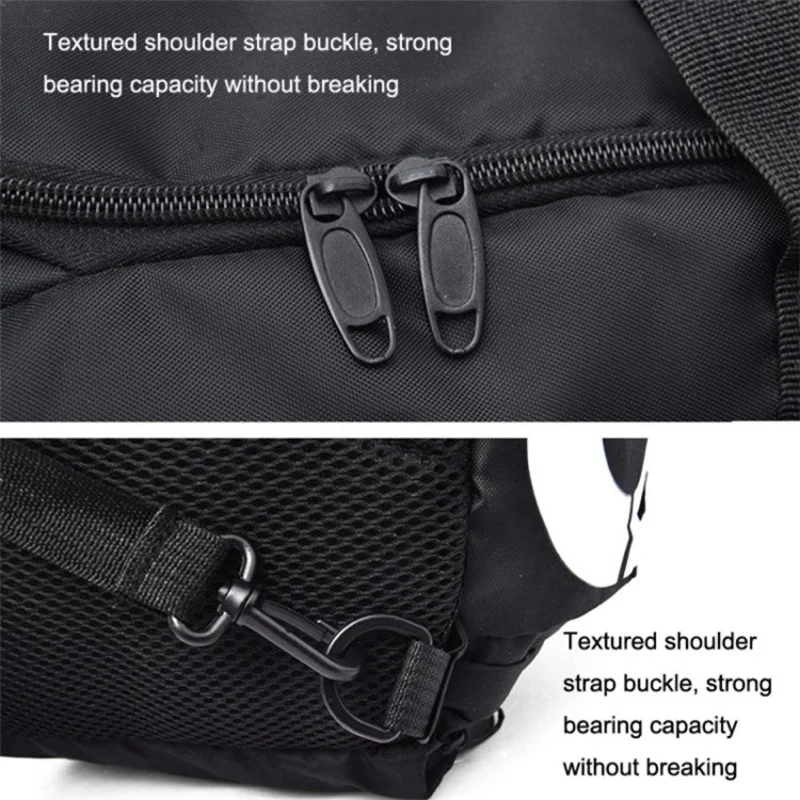 Sporttasche Fitness & Alltag 2 in 1 Rucksack Herren Damen, wasserfeste Reisetasche mit Schuhfach & Nassfach, robuste Trainingstasche groß für Gym, Yoga, Reise, Arbeit