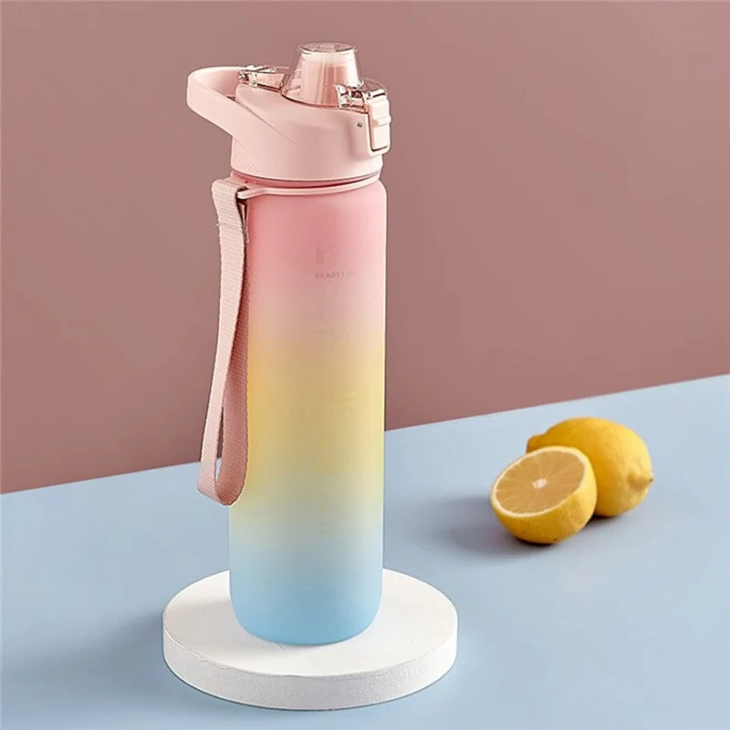Sport-Trinkflasche 1 Liter, BPA-frei, auslaufsicher und robust für Outdoor & Fitness