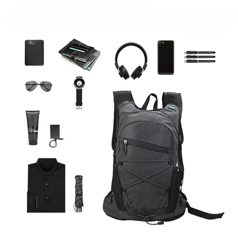 Leichter Outdoor-Rucksack 8L, Wasserdicht, Reflektierend & Trinksystem-kompatibel, Perfekt für Radfahren, Wandern, Sport & Alltag