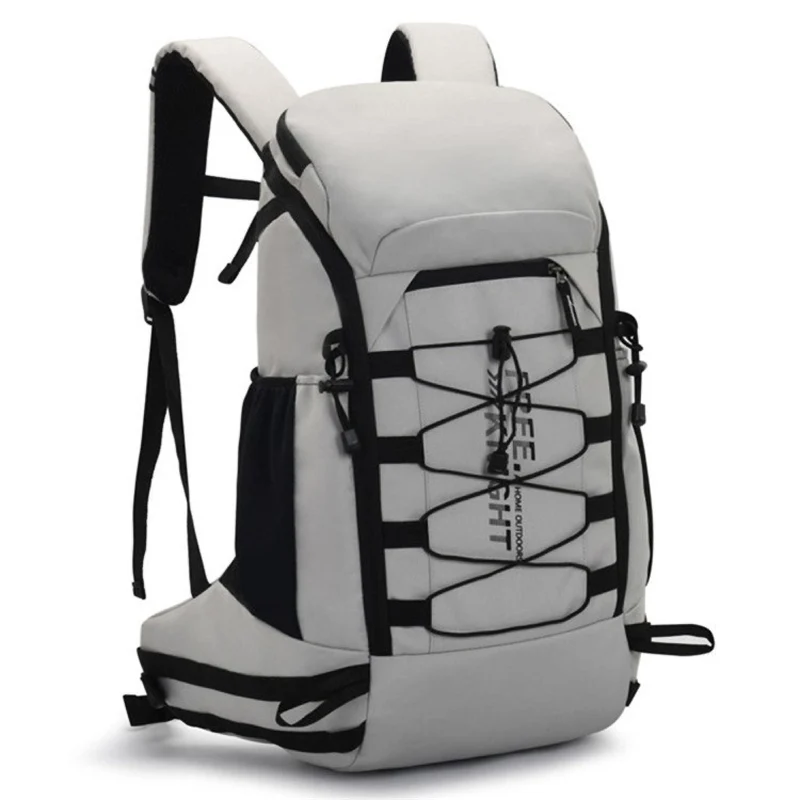 Outdoor Rucksack 40L, Wasserdicht & Leicht – Trekking, Wandern, Reisen, mit Regenschutz & Hüftgurt, aus Oxford Gewebe