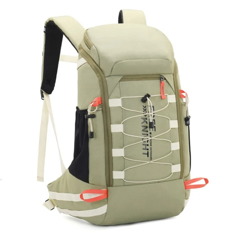 Outdoor Rucksack 40L, Wasserdicht & Leicht – Trekking, Wandern, Reisen, mit Regenschutz & Hüftgurt, aus Oxford Gewebe