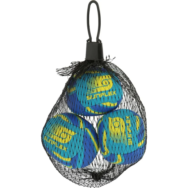 Wurfball-Set mit 3 Bällen aus Neopren - Wasserspiel geeignet, zum Jonglieren, Fangen und Werfen, griffig und weich