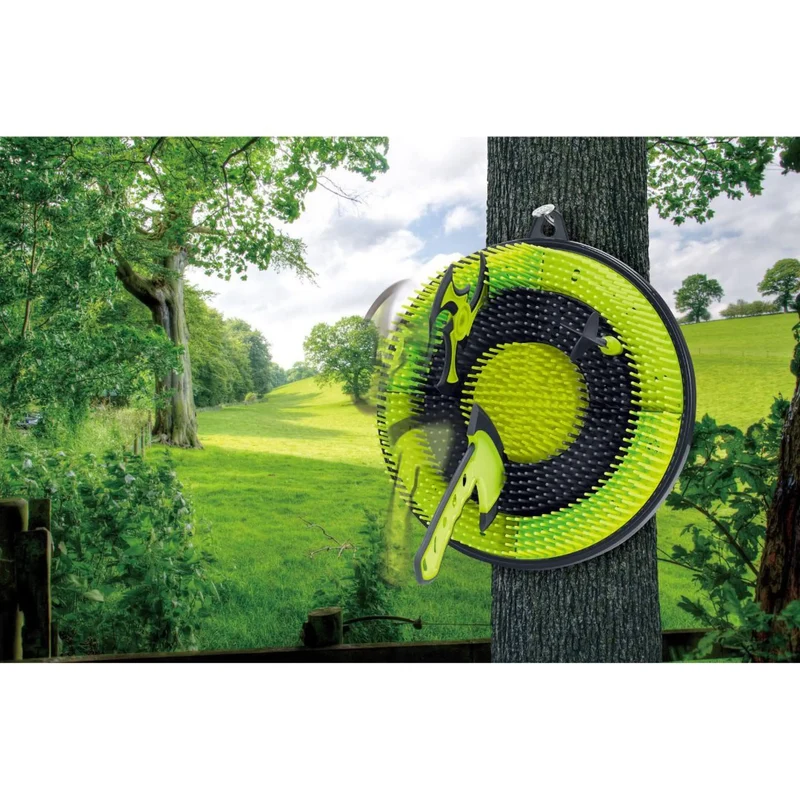 Ziel-Wurfspiel, 3 in 1, Axtwurf, Wurfsterne, Kinderdarts, In- und Outdoor, Kinderfreundlich