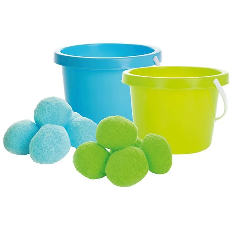 Wasserbomben-Set mit Eimer, umweltfreundlich, wiederverwendbare, dauerhaft nutzbare Wasserknaller