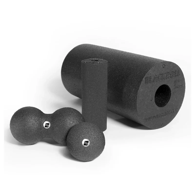 Blackroll Massage-Set, für den gesamten Körper einsetzbar, robust und umweltschonend, Faszienrolle