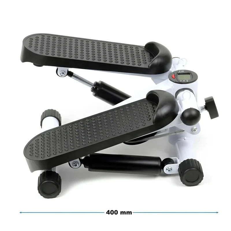 Aerobic Stepper, mit Smart-LCD-Display, extra starke Resistancebänder, Anti-Rutsch-Pedale