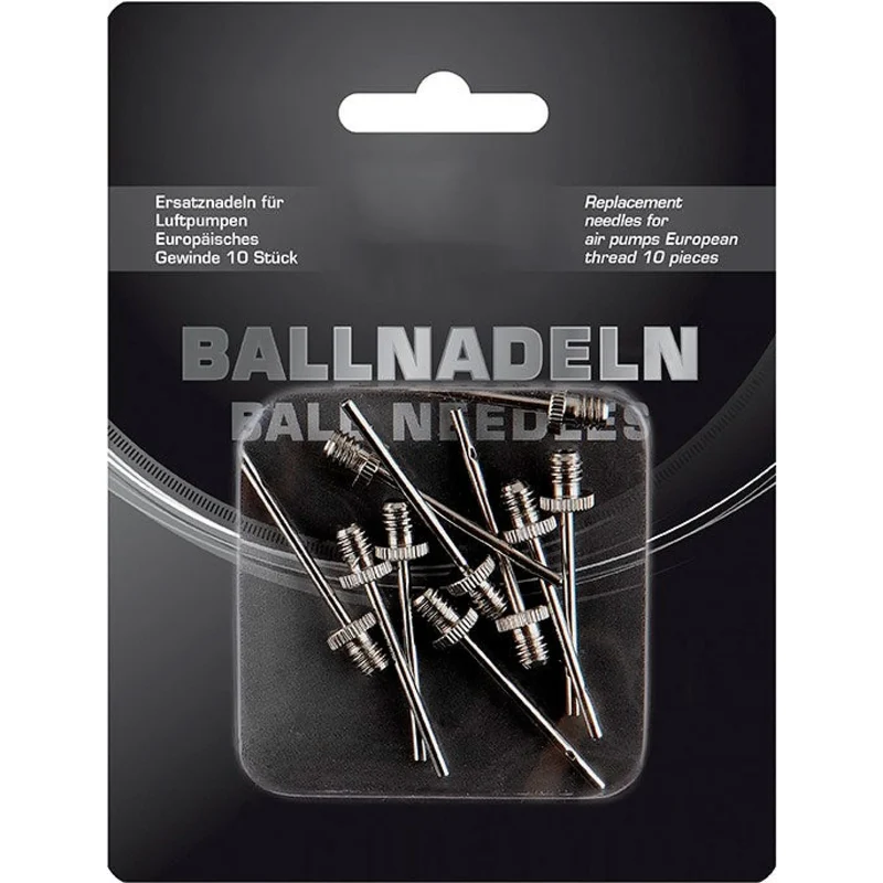 Ballnadeln, Edelstahl, 10er Pack, für alle Bälle geeignet