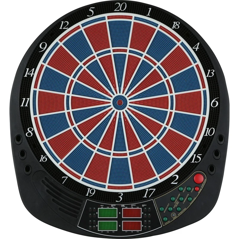 Dartscheibe Master, Turniergröße, LED-Anzeige, bis 16 Spieler, inkl. 12 Darts
