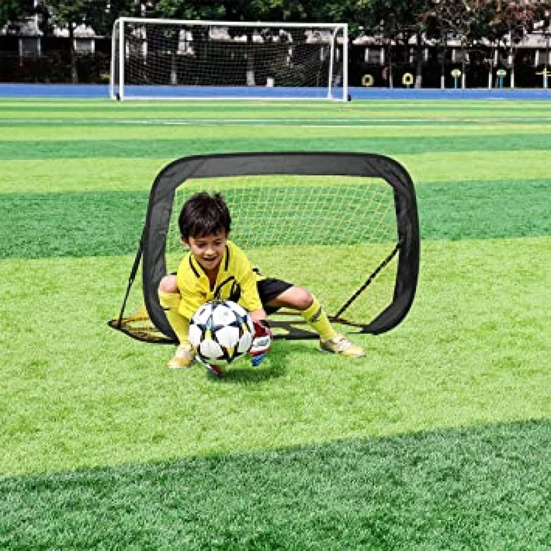 Torwand inkl. Tragetasche, Pop-Up-Tor, Fußball, 2 in 1