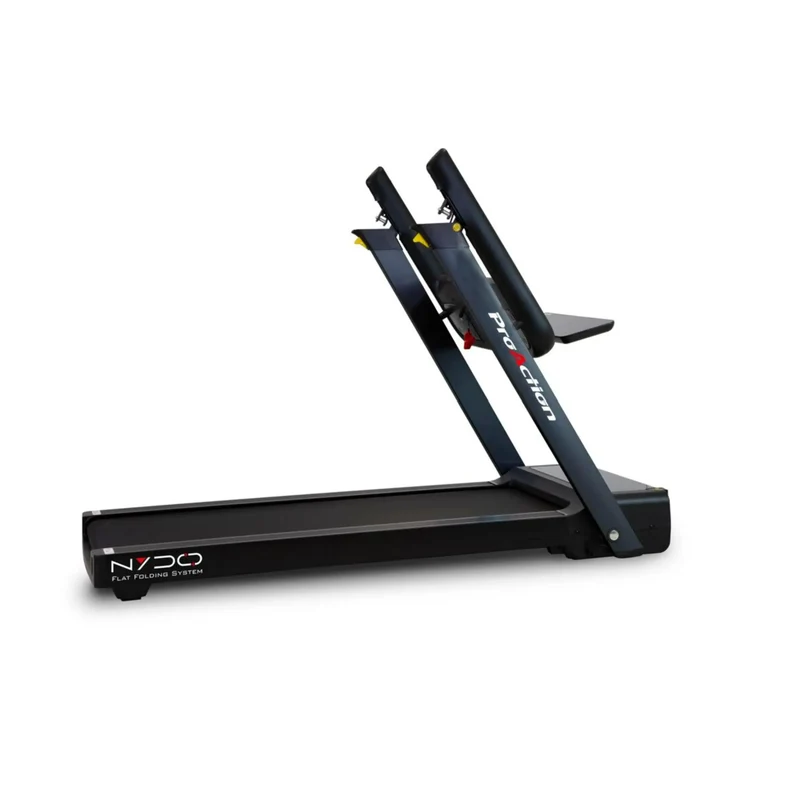 Laufband Profi mit LED-Monitor (36 Programme) - Bis 18 km/h + 12% Steigung, Bluetooth, 3-fach Dämpfung, 2-fach Klappsystem, Transportrollen