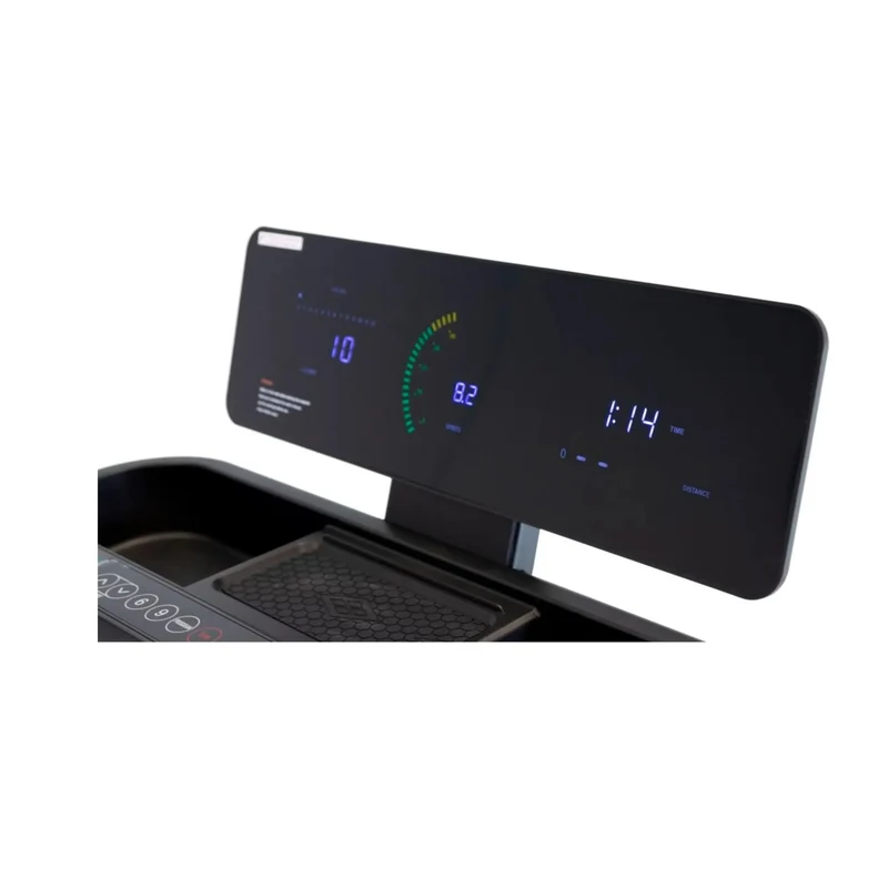 Laufband Profi mit LED-Monitor (36 Programme) - Bis 18 km/h + 12% Steigung, Bluetooth, 3-fach Dämpfung, 2-fach Klappsystem, Transportrollen