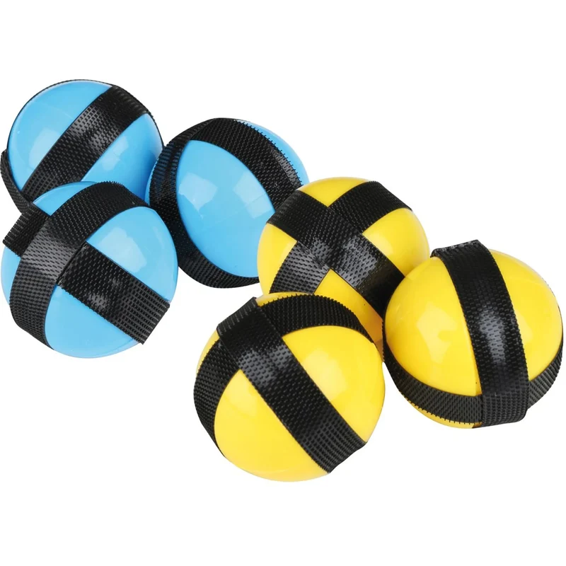 Kinder Klettdarts Deluxe, Inklusive 6 Bälle, Extra haftendes Klett