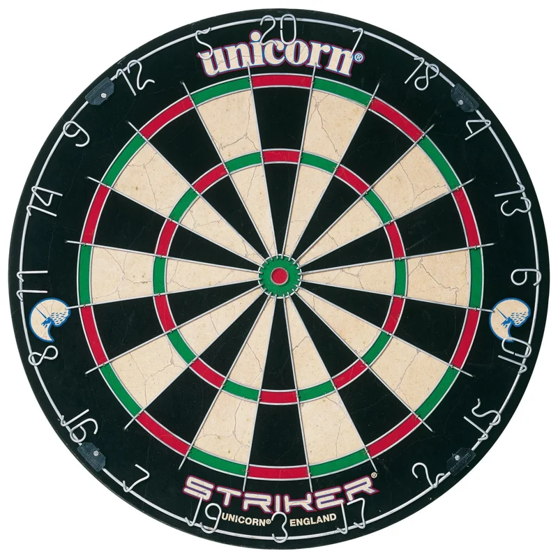 Exklusive Sisalfaser Dartscheibe, extra dünne Drähte, Oldschool Darts