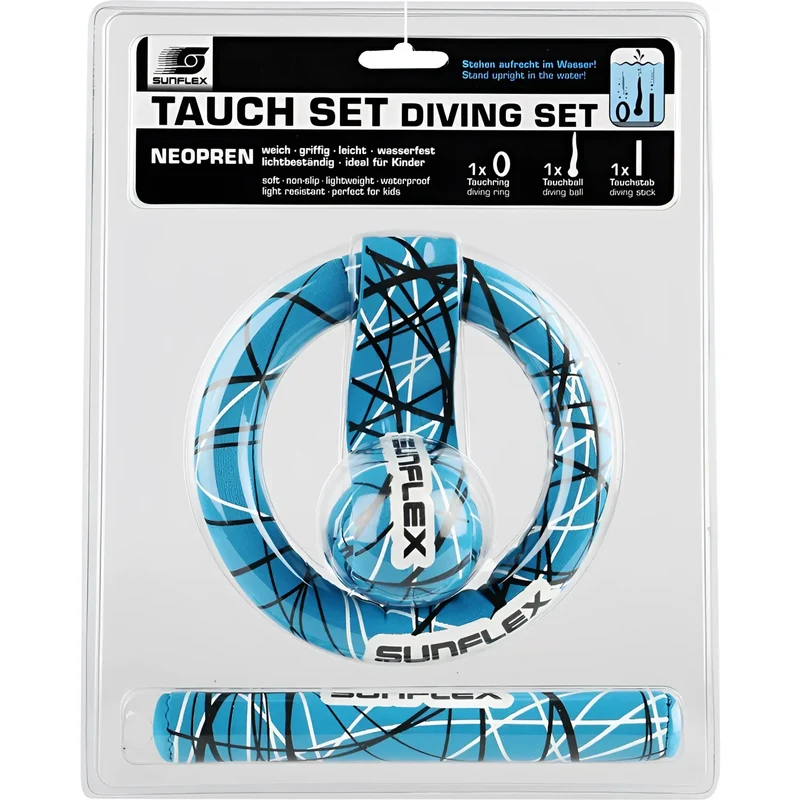 Tauch-Set, Tauchring, Tauchstab, Tauchball, cooles Design