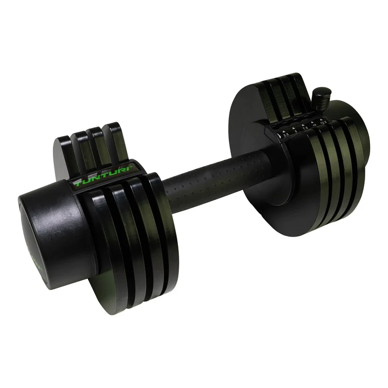 Selector Dumbbell, verstellbare Kurzhantel bis zu 25 kg, Platzsparend