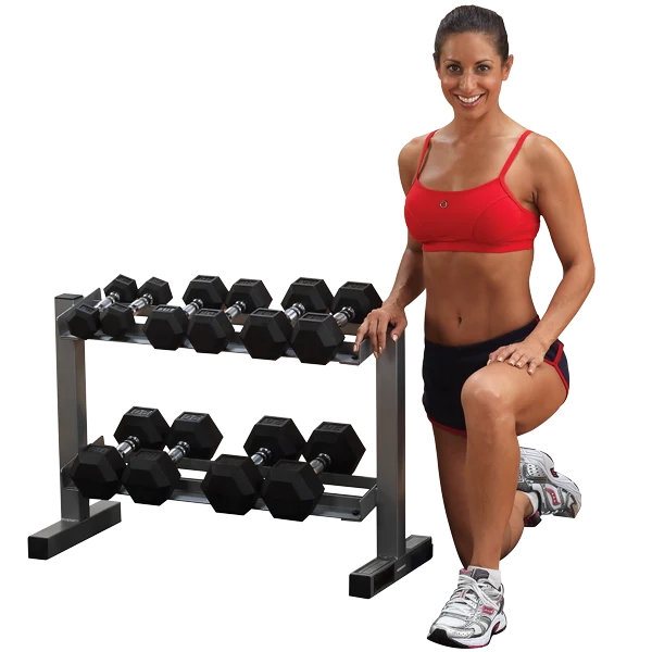 Powerline 2 Tier Dumbbell Rack