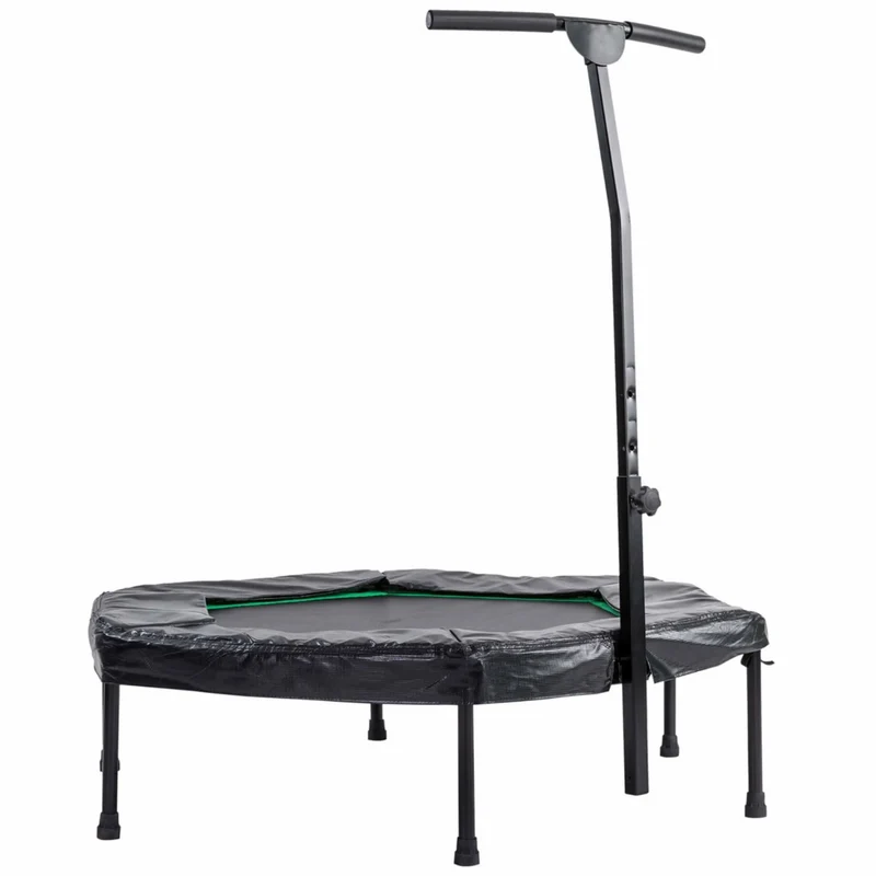 Trampolin mit Griff, höhenverstellbar, Intensiv Work-Out, strapazierfähig