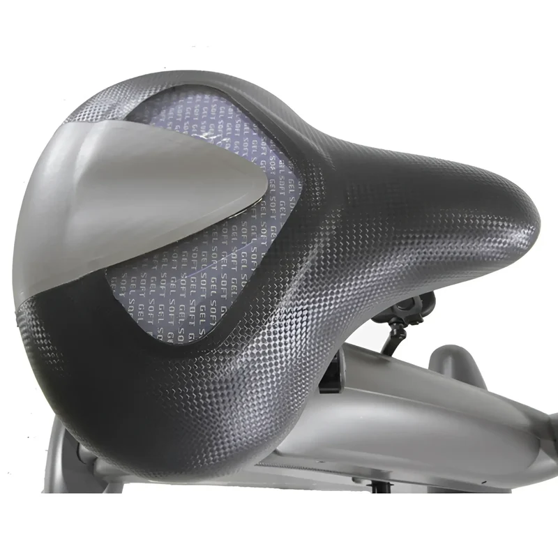 Carbon Heimtrainer-Fahrrad, bis zu 16 Intensitätsstufen, komfortreicher Gel-Sitz, verstärkte Pedale für optimalen Grip