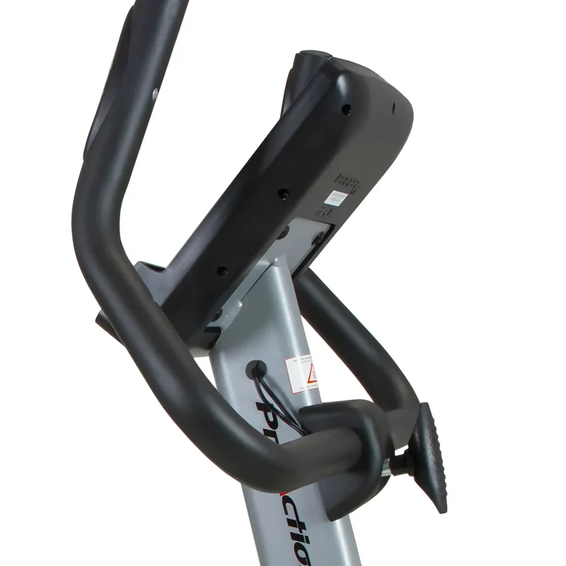 Heimtrainer-Fahrrad, bis zu 24 Intensitätsstufen, Leder-Gelsattel, verstärkte Pedale