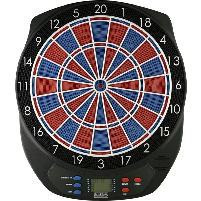 Elektronische Dartscheibe, 51 x 43 cm, mit Soundeffekten, bis zu 65 Spielvariationen