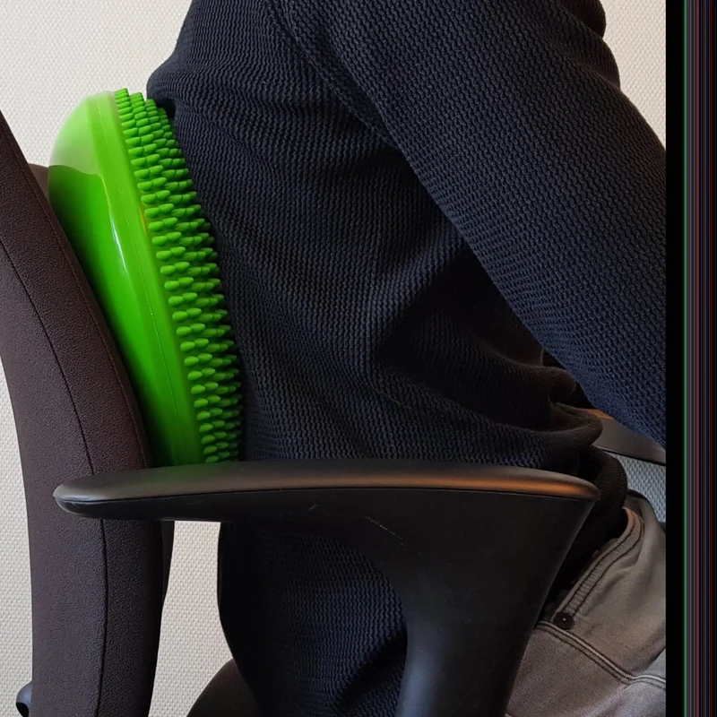 Stabilitätstrainer Air Stepper Pad, inklusive Handpumpe, für eine verbesserte Haltung