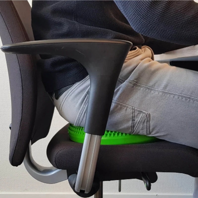 Stabilitätstrainer Air Stepper Pad, inklusive Handpumpe, für eine verbesserte Haltung
