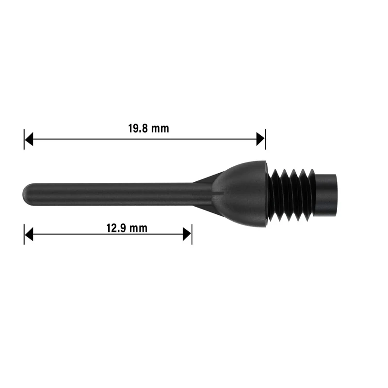 Kunststoff Dartspitzen ca. 20 mm, 100 - 1000 Stück, verstärkte Zylinderform für längere Lebensdauer