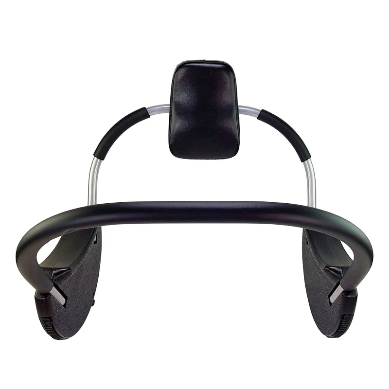 Bauchtrainer / Bauch-Abroller verstellbare Kopfstütze, Seitenplatten, ergonomisch, Rücken und Nacken entlastend