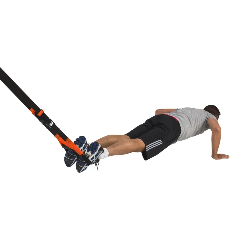 Suspension-Trainer mit Tragetasche und Trainingsplan, rutschfeste Griffe, gesundes Ganzkörpertraining
