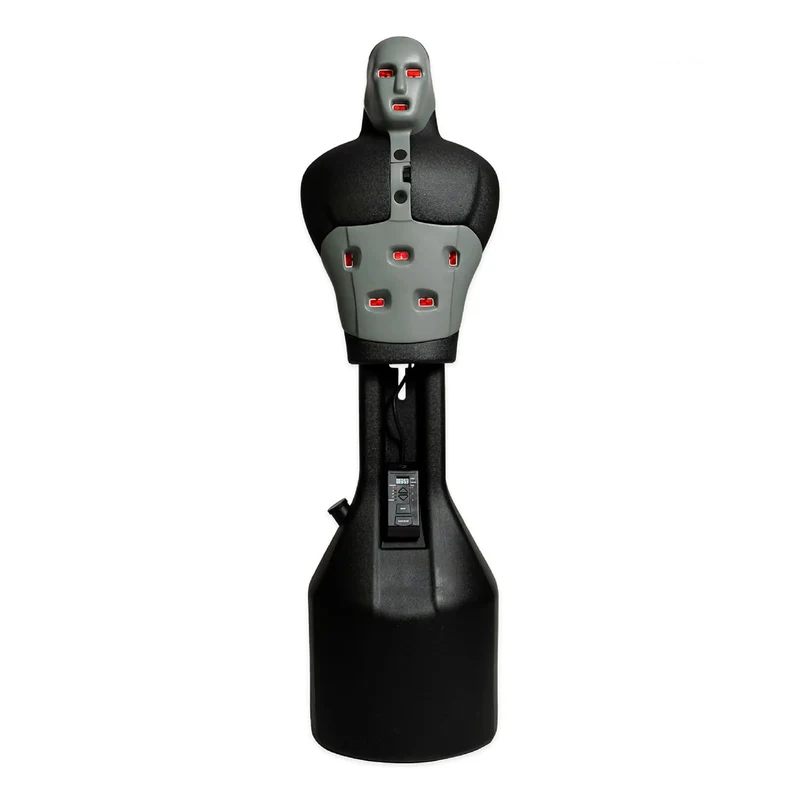 Box-Dummy Reaktionstrainer DELUXE - Torsotraining mit interaktiver Boxgegner, höhenverstellbar