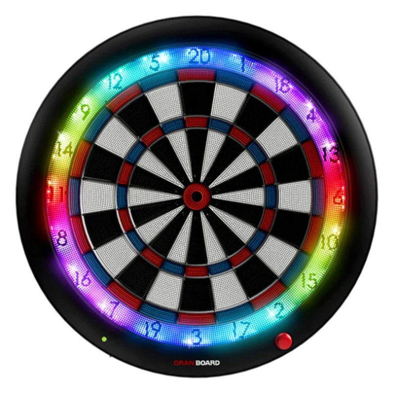 Elektronische Dartscheibe, mit Spiel-App, beliebige Gegnerwahl, Soft-Tip-Dartscheibe mit niedrigem Geräuschpegel