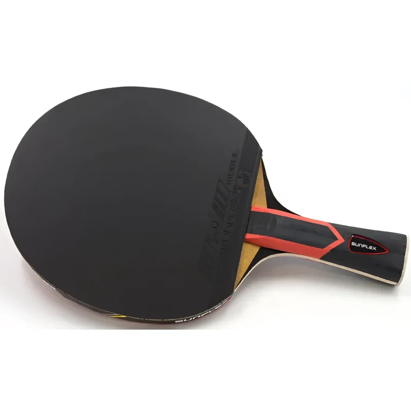 Profi Tischtennisschläger, ITTF-Zulassung, sieben Furniere mit hochwertigem Tischtennisschlägerholz, 2,0mm Schwamm