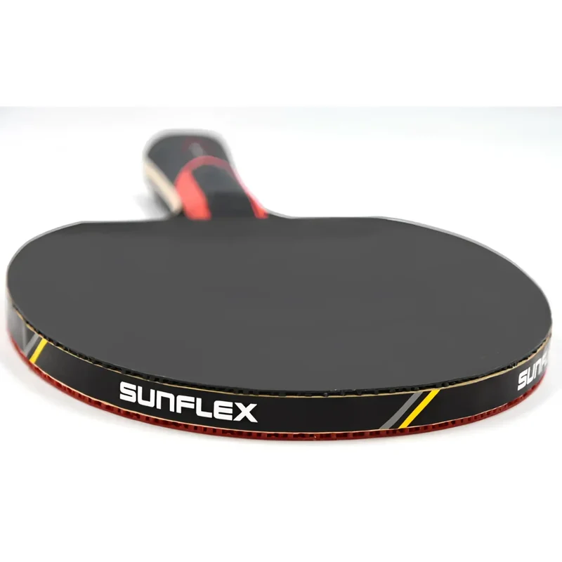 Profi Tischtennisschläger, ITTF-Zulassung, sieben Furniere mit hochwertigem Tischtennisschlägerholz, 2,0mm Schwamm