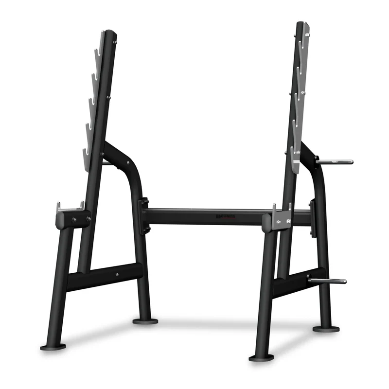 Squat-Rack, individuell einsetzbar, verschiedene Stangenablagehöhen