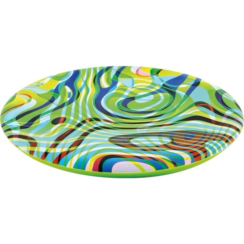 Frisbee, über 60 Meter Reichweite, faltbar, weiches und elastisches Silikon, schöne Farben und Motive