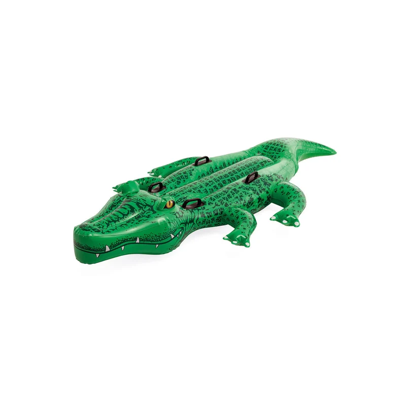 Alligator-Luftmatratze, 204 x 114 cm, 4 Griffe