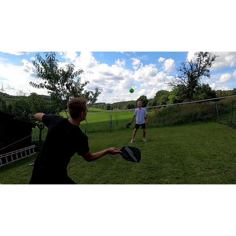 Pickle-Ball-Set Deluxe, maximaler Spielspaß, mit Befestigungskordel