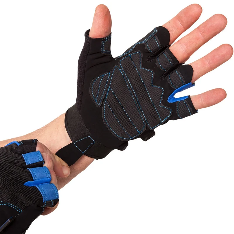 Grip Trainingshandschuh, mit gepolsterten Handinnenflächen, Klettverschluss zur Handgelenkfixierung