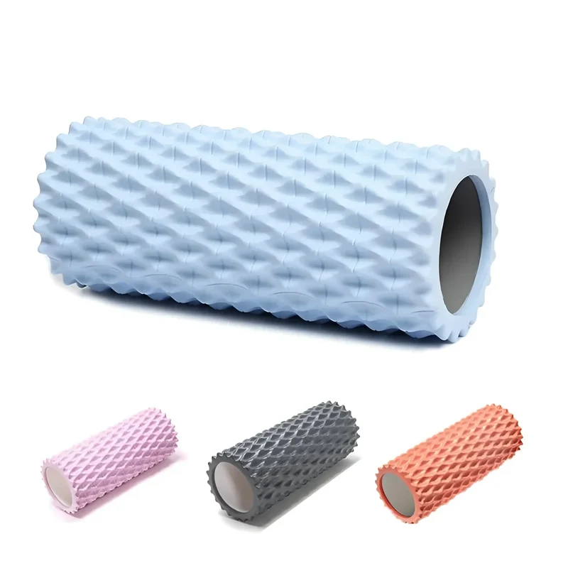 Faszienrolle mit Massagerillen 30 x 10 cm, Regeneration aller Muskelgruppen