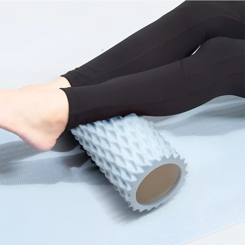 Faszienrolle mit Massagerillen 30 x 10 cm, Regeneration aller Muskelgruppen
