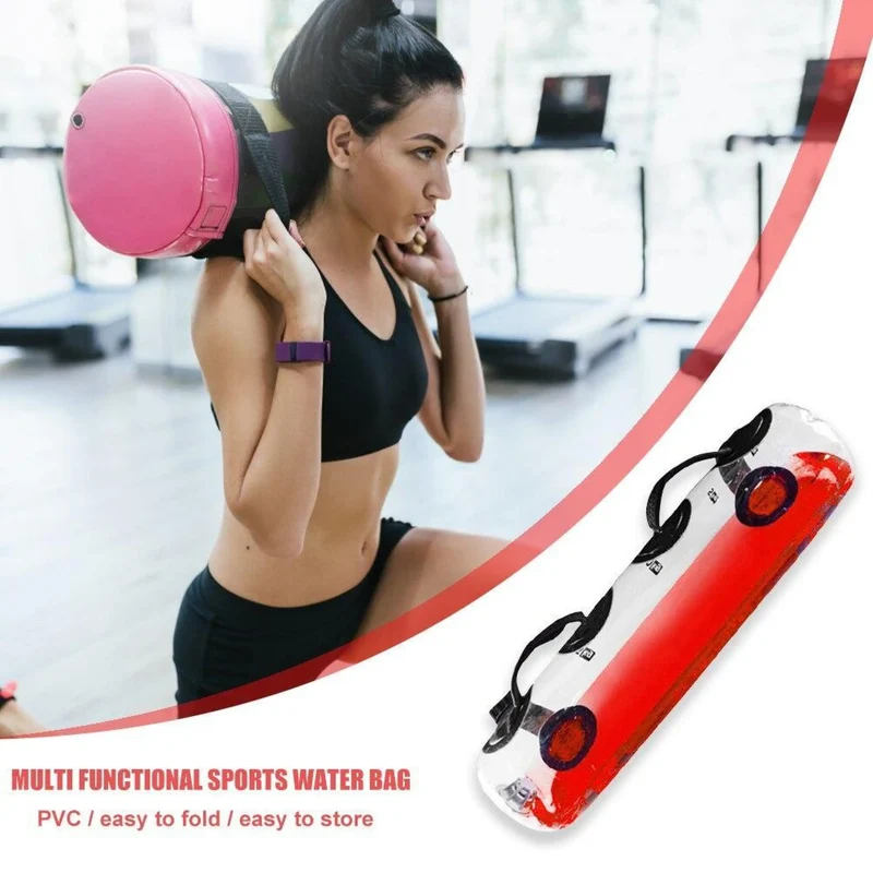 Wasser-Gewichtssack, Power Bag, inklusive Luftpumpe, bis zu 20 Liter, beliebig einstellbares Gewicht