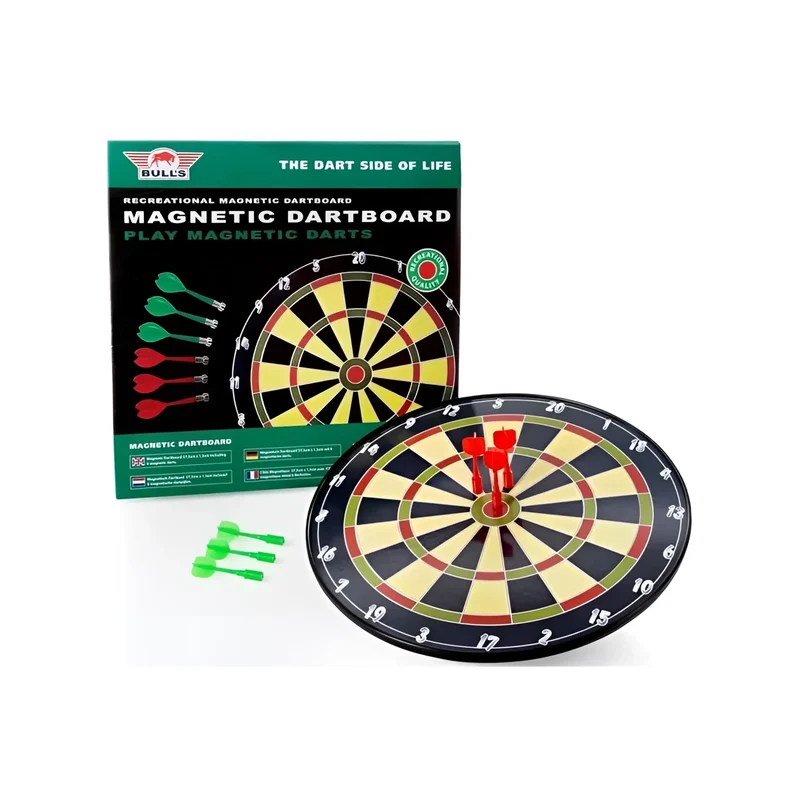Bulls Magnetische Dartscheibe - starker Magnetismus der Pfeile
