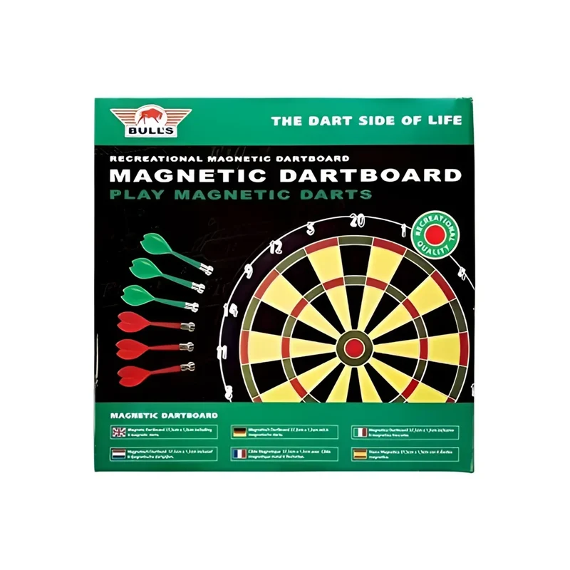 Bulls Magnetische Dartscheibe - starker Magnetismus der Pfeile