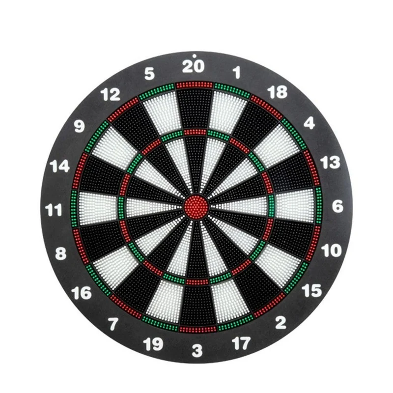 Safety Dartscheibe - inklusive 6 Dartpfeile, zum Aufstellen und Aufhängen geeignet