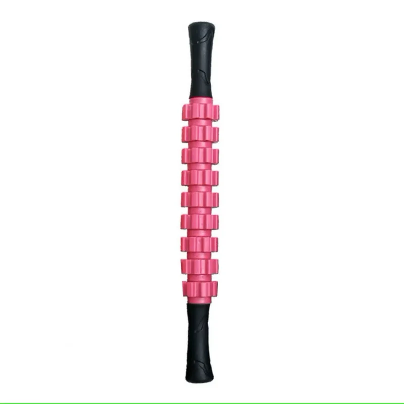 Faszienstick, Stimulation durch geriffeltes Muster, komfortable Muskelerholung, ergonomische Gummigriffe