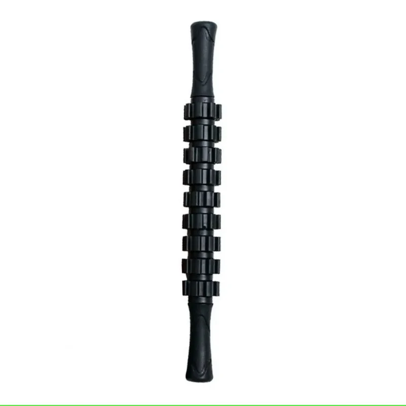 Faszienstick, Stimulation durch geriffeltes Muster, komfortable Muskelerholung, ergonomische Gummigriffe